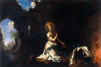 San Domingo el penitente de Carlo Dolci